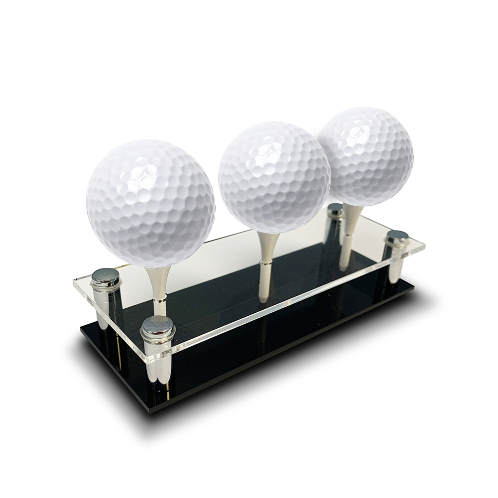 Acrylic Custom Golf Ball Display Stand
